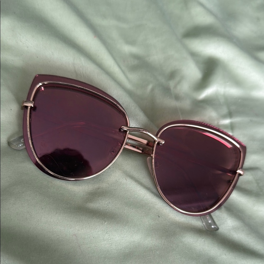 Forever 21 Purple Aviator Sunglasses